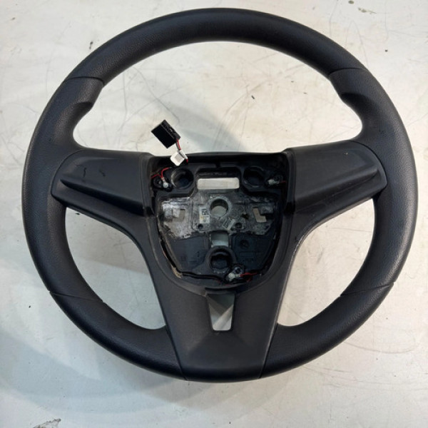 Volante Direção Chevrolet Onix 1.0 2013 A 2019 Preto