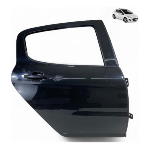 Porta Traseira Direita Peugeot 308 2011 2012 A 2016