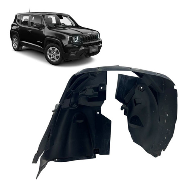 Parabarro Dianteiro Jeep Renegade 2016 A 2021 Esquerdo