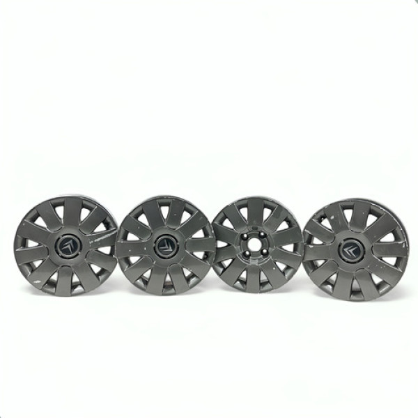 Rodas Aro 15 Citroen Xsara Picasso Exclusive Furacão 4x108 Branco