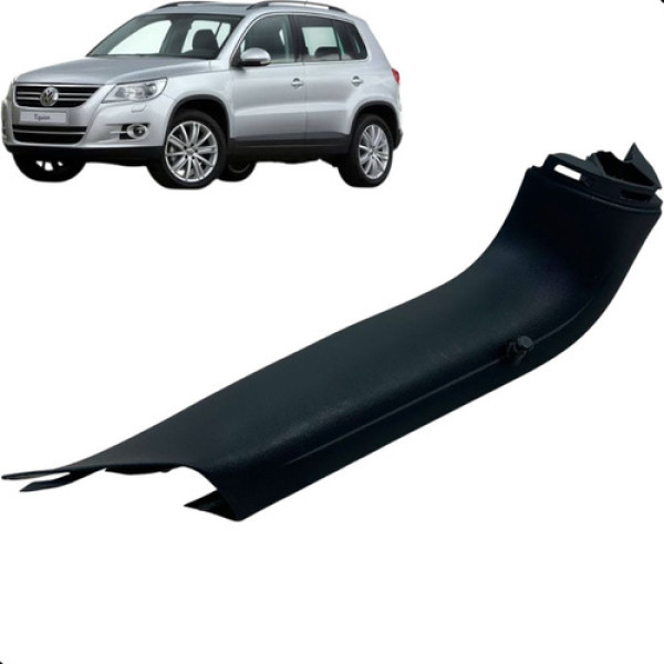 Acabamento Interno Esquerdo Tampa Traseira Tiguan 2010 2014