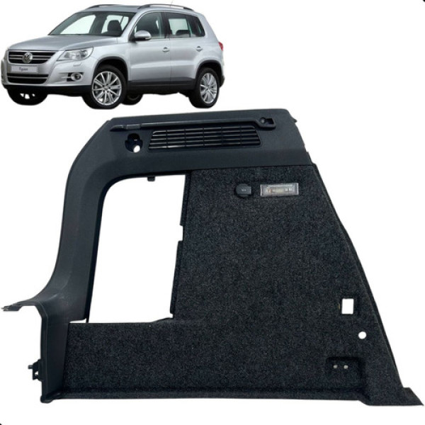 Forro Lateral Esquerdo Porta Mala Tiguan 2010 A 2014