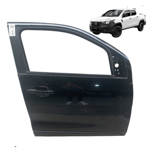 Porta Dianteira Direita Strada C/dupla 2021 A  2023  Dianteira Direita Preto