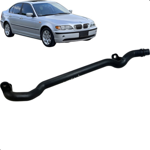 Tubo Agua Cabeçote Bmw 325i 2.5 2000 2001 2002 2003  Preto