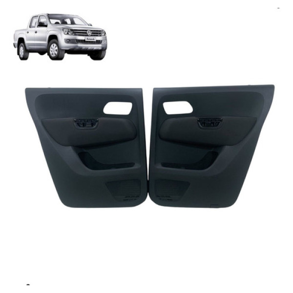 Jogo Forro Porta Traseira Amarok 2012 A 2019 Par