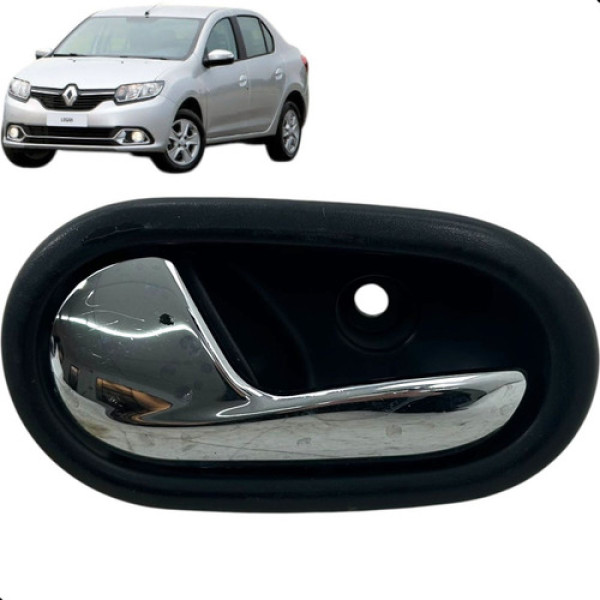 Maçaneta Traseira Esquerda Renault Logan 2015 A 2017 Traseira