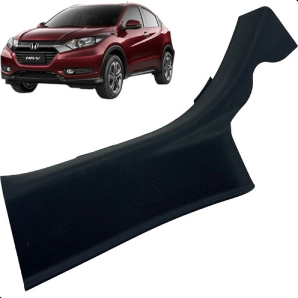 Soleira Porta Traseria Direita Honda Hrv 2016 2021 Preto