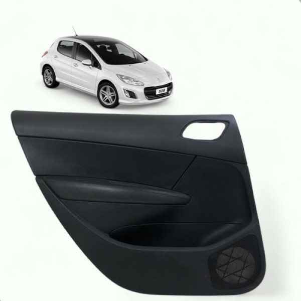Forro Porta Traseira Esquerdo Peugeot 308 2012 A 2016