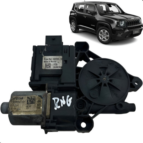 Motor Maquina Vidro Porta Renegade 2018 A 2021 Tras Direita
