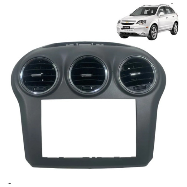 Moldura Painel Central Difusor Captiva 2009 2014