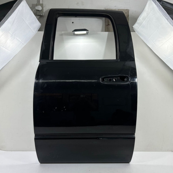 Porta Dodge Ram 2500 2008 2009 2010 Traseira Esquerda Traseira Esquerda Preto