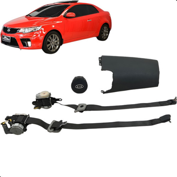 Kit Airbag Kia Cerato 2010 2011 2012 Original Preto