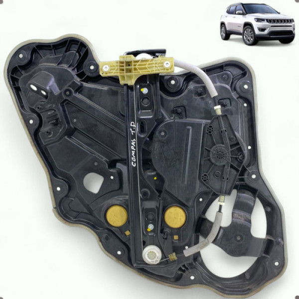 Máquina Vidro Traseiro Direito Jeep Compass 2.0 2017 A 2021