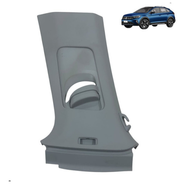 Moldura Acabamento Coluna Central Esquerda Nivus 2021 A 2024