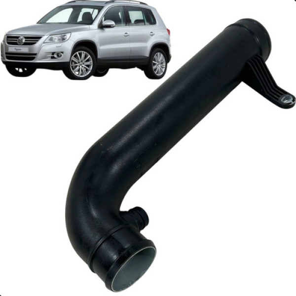 Mangueira Tubo Intercooler Jetta Tiguan 2.0 200cv 2011 2014 Preto