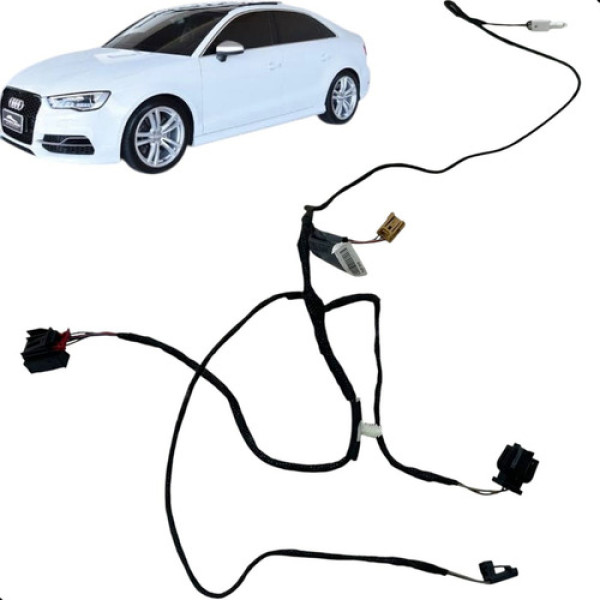 Chicote Porta Traseiro Direito Audi A3 S3 2014 2015 2016