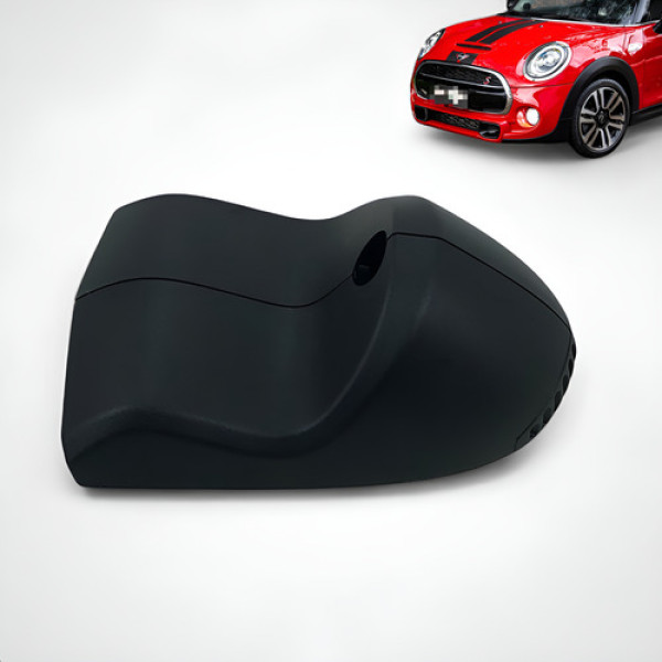 Acabamento Retrovisor Interno Mini Cooper S 2014 A 2018 Preto Listras