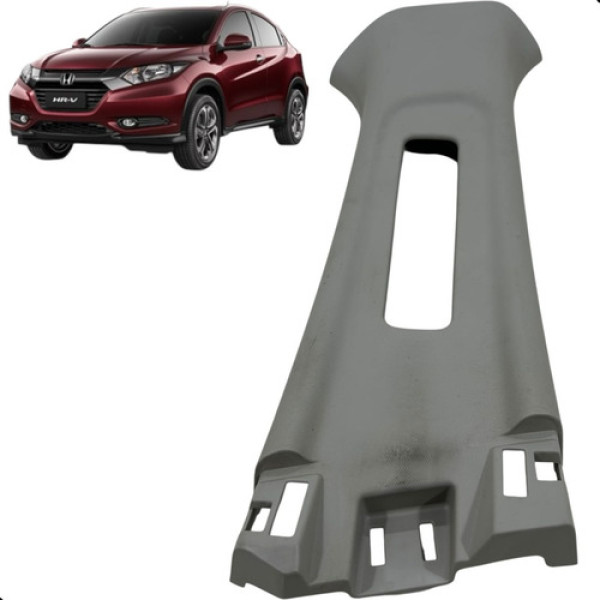 Acabamento Superior Central Direito Honda Hrv Hr-v 2016 A 20 Cinza