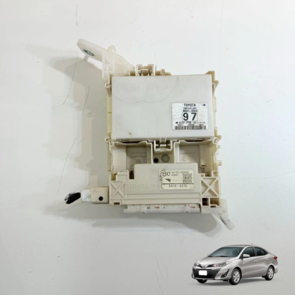 Caixa Fusiveis Rele Bsm Toyota Yaris 1.5 2019 A 2021 Automat