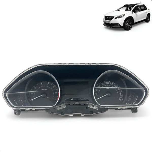 Painel Instrumentos Peugeot 2008 1.6 2017 2018 2019 Original Preto