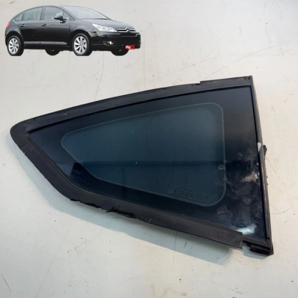 Vidro Lateral Traseiro Direito Citroen C4 Hatch 2008 A 2013