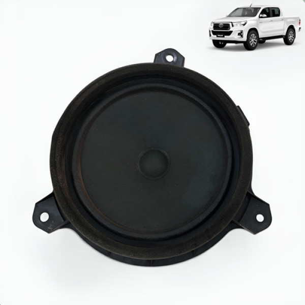 Alto Falante Porta Hilux 2016 2017 2018 A 2021 Original Preto
