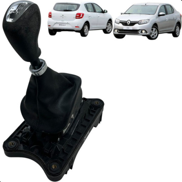 Alavanca Trambulador Câmbio Sandero Logan 1.6 2015 2017 Aut