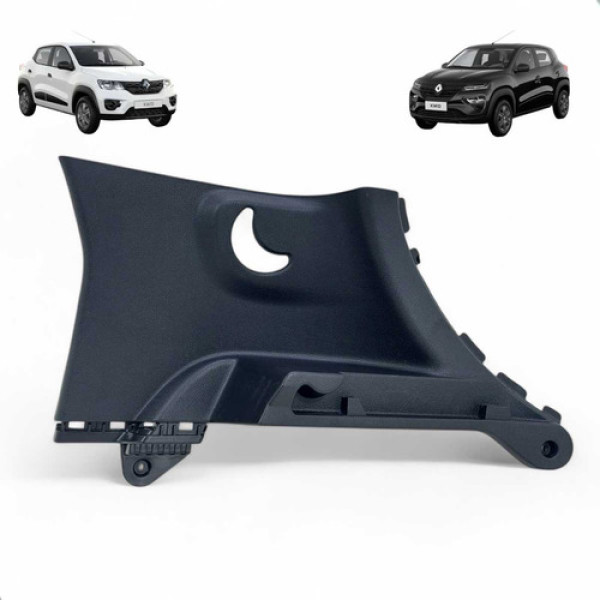 Soleira Traseira Direita Renault Kwid 2018 A 2024 Preto