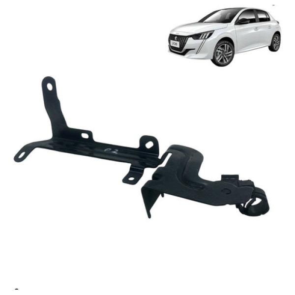 Suporte Mangueira Radiador Peugeot 208 1.6 2021 2024 