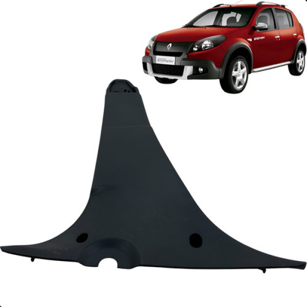 Moldura Forró Coluna Central Esquerda Sandero 2009 A 2014