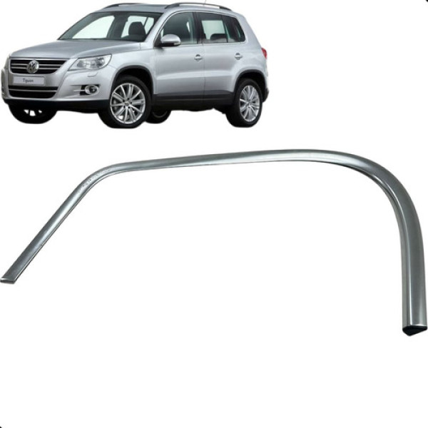 Friso Lateral Traseiro Esquerdo Volkswagen Tiguan 2010 2014