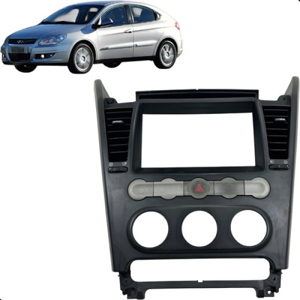 Moldura Rádio Difusor Central Chery Cielo 1.6 2010 2011 2012