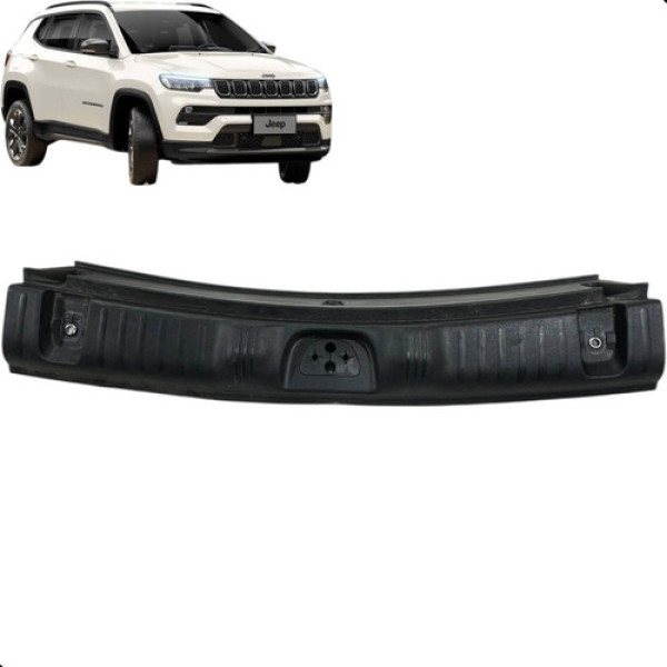 Moldura Porta Mala Jeep Compass 2020 2021 2022 2024