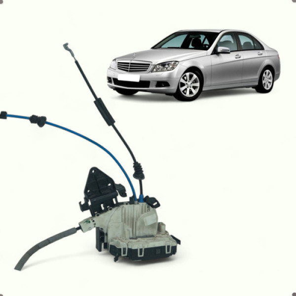 Fechadura Porta Tras Esquerda Mercedes C200 2009 A 2012 