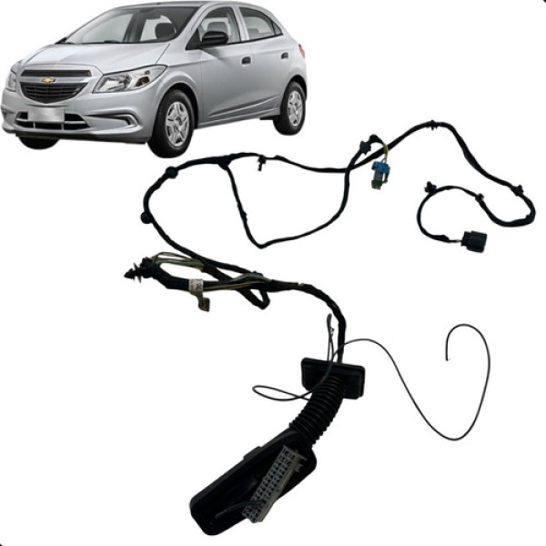 Chicote Porta Dianteira Direita Chevrolet Onix 2013 A 2019