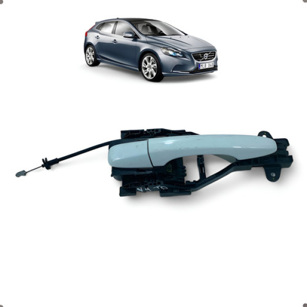 Maçaneta Externa Tras Direita V40 T4 2014 A 2016 C/detalge Traseira