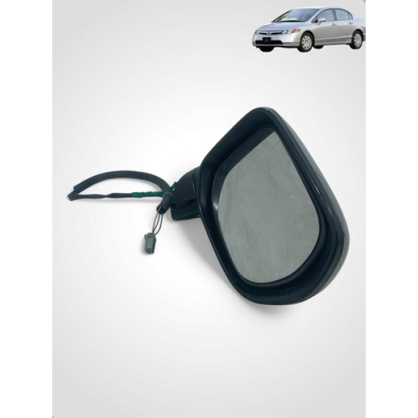 Retrovisor Direito Civic 2007 2008 2009 2011 S/pisca