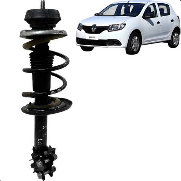 Amortecedor Dianteiro Logan Sandero 2015 A 2021 Ambos  Lado