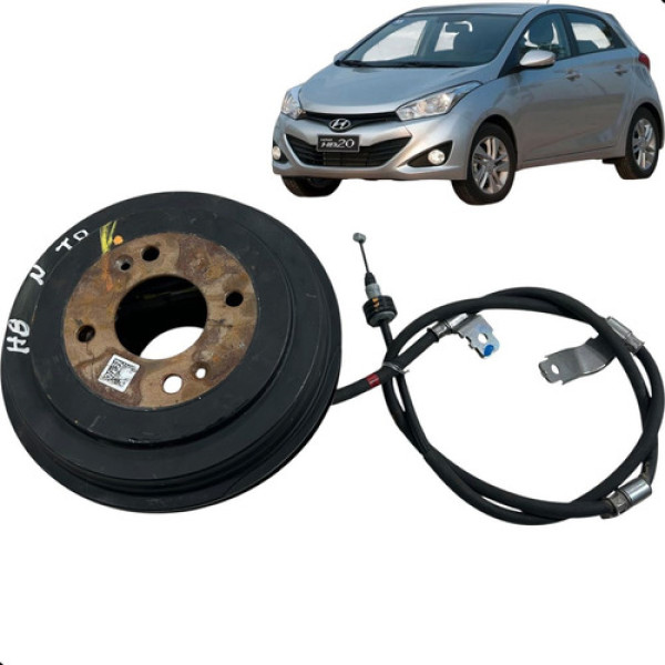 Espelho Tambor Traseiro Direito Hb20 1.0 2023 2024 2025