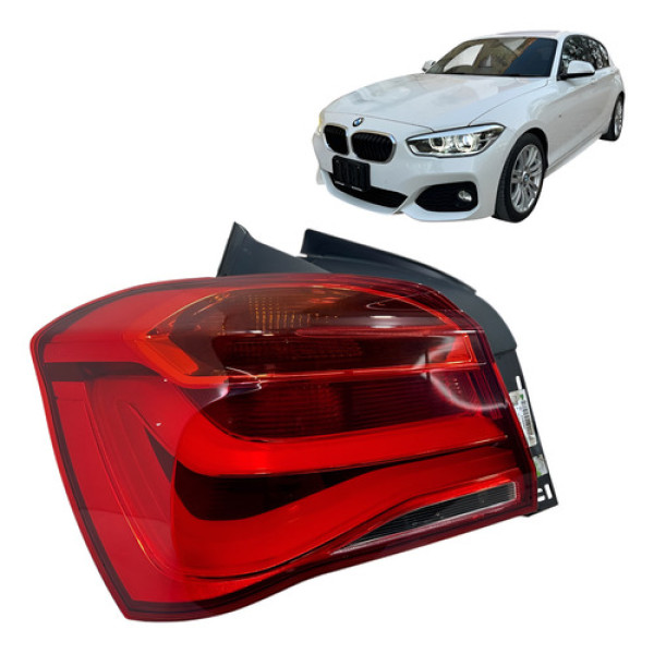 Lanterna Bmw 120i 2016 2017 2018 Canto Traseira Esquerdo Esquerdo/motorista Vermelho