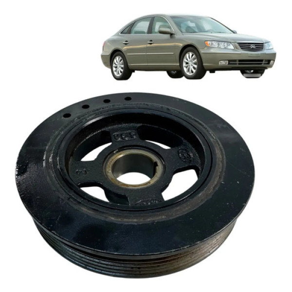 Polia Virabrequim Hyundai Azera 3.3 2008 2009 2010 Original
