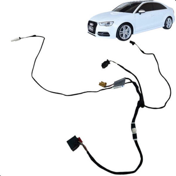 Chicote Forro Porta Traseiro Direito Audi  S3 2014 2016