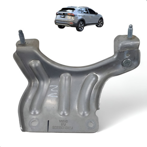 Suporte Catalisador Volkswagen Nivus 2021 A 2024 Cinza