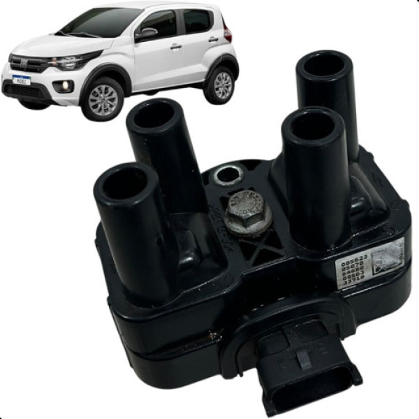 Bobina De Ignição Fiat Palio Uno Mobi 1.0 8v 2010 Á 2021