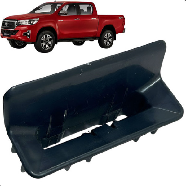 Suporte Guia Banco Traseira Toyota Hilux 2.8 2016 A 2020 Preto