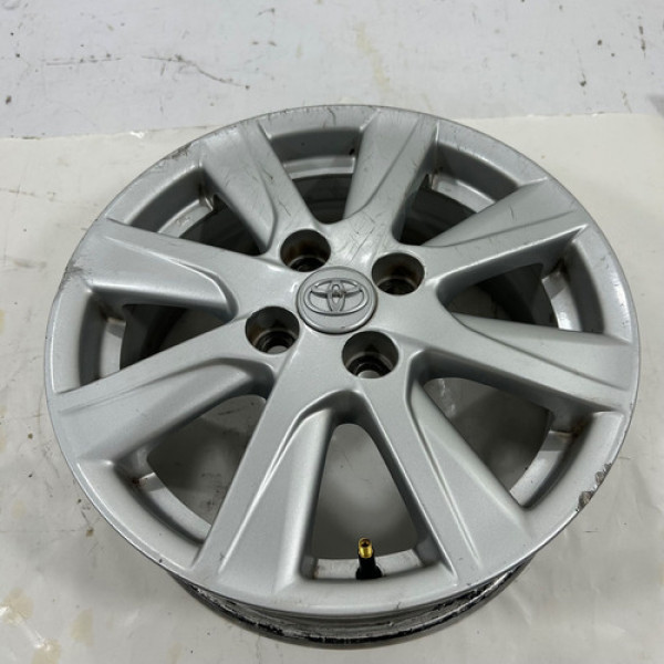 Roda Aro 15 Toyota Etios 2015 A 2019 Avulsa Original Prateado
