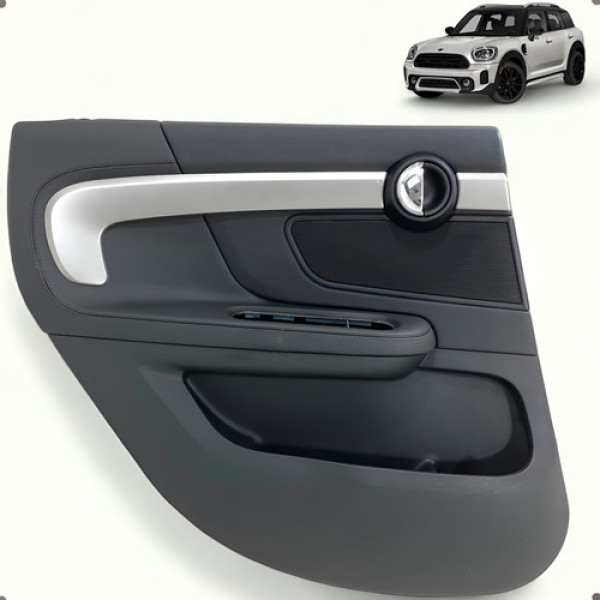 Forro Porta Tras Esquerda Mini Cooper Countryman 2019 A 2024