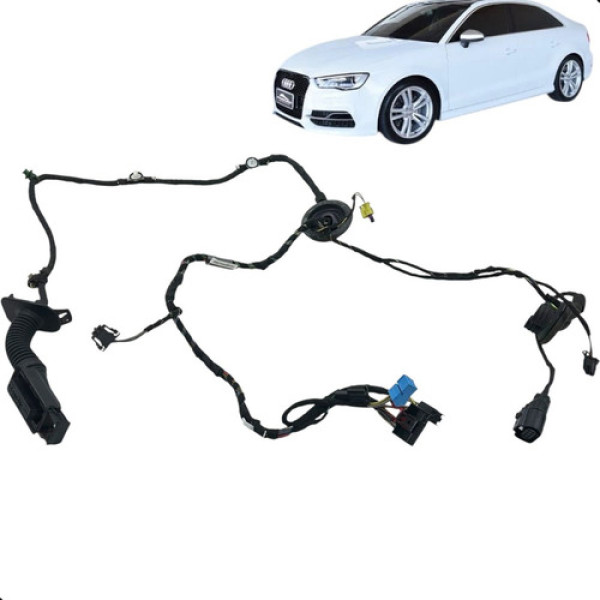Chicote Porta Audi A3 S3 2014 A 2016 Dianteira Esquerda