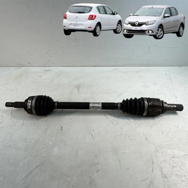 Semi Eixo Esquerdo Sandero Logan 1.6 8v Automático 2015 2019