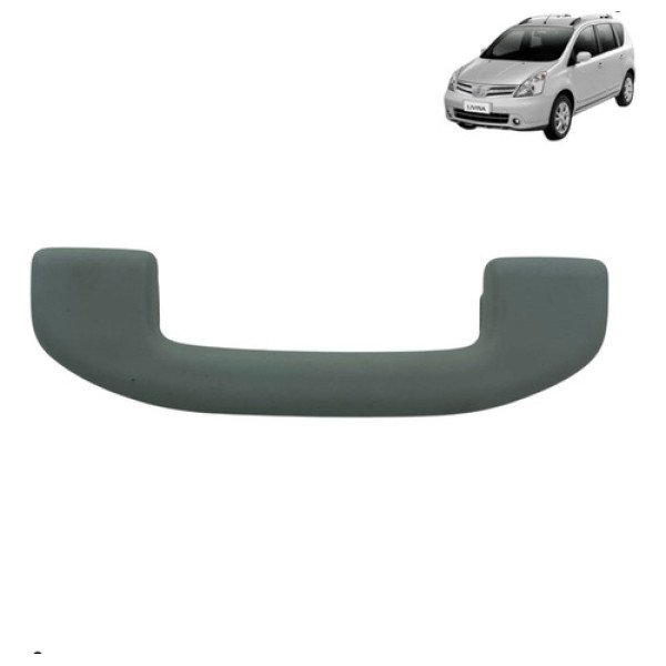 Alça Teto Pqp Nissan Livina 2009 2014 Ambos Lado Cinza